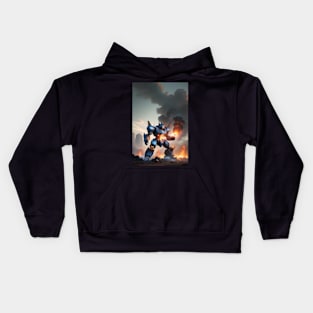 Dog Robot Kids Hoodie